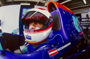 Roland Ratzenberger dans sa Simtek