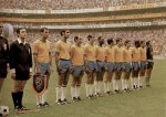 Le Brésil en finale de la Coupe du Monde 1970 à Mexico.