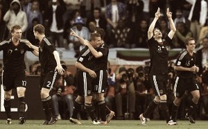 L'Allemagne écrase l'Argentine de Maradona en 2010