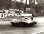 Jaguar Type D de Ron Flockhart et Ivor Bueb, de nouveau victorieuse aux 24 Heures du Mans 1957