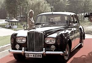Bentley S3 Saloon de 1964 ayant appartenu à Charlie Chaplin jusqu'à la fin de sa vie.