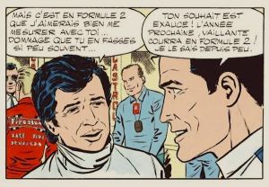 Jean-Pierre Beltoise a fait quelques apparitions dans la BD Michel Vaillant