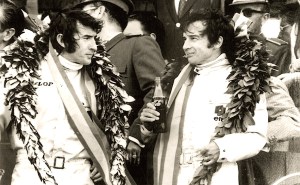 Jackie Stewart et Jean-Pierre Beltoise chez Matra