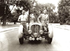 Joseph Paul et Marcel Mongin ont terminé deuxième des 24 Heures du Mans 1937 à bord de cette Delahaye 135 S