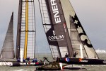 Corum, partenaire de la French Energy Team pour l'America's Cup, ici à San Francisco en 2013.