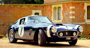 La Ferrari 250 GT SWB Berlinetta ayant appartenu à Stirling Moss. Elle a été vendu pour environ 11 millions d'euros au début des années 2000.