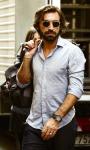Andrea Pirlo, lunettes Italia Independant & Hublot Big Bang Black Magic