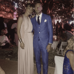 Claudio Marchisio costume trois pièces bleu