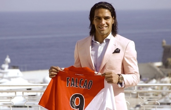 Radamel Falcao, veste saumon à Monaco