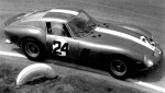 Phil Hill et Olivier Gendebien ont remporté les 12 Heures de Sebring 1962 avec une Ferrari 250 GTO aux couleurs de l'écurie NART.