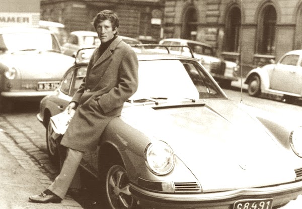 Jochen Rindt et sa Porsche 911 en 1967