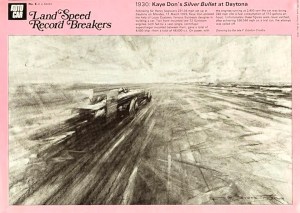 En 1930, Kaye Don a tenté de défier Henry Segrave avec sa 'Silver Bullet', en vain.