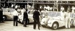 Les Peugeot 402 Darl'Mat ont fait bonne figure lors des 24 Heures du Mans 1937