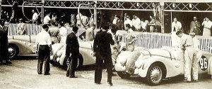 Les Peugeot 402 Darl'Mat ont fait bonne figure lors des 24 Heures du Mans 1937