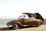 Peugeot 402 Eclipse et son fameux toit rigide escamotable