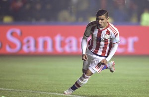 Derlis González ailier du Paraguay