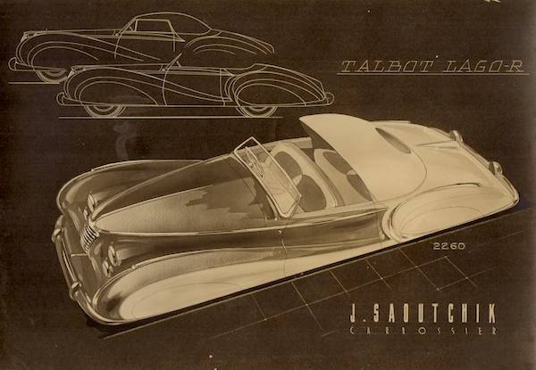 Talbot Lago R Saoutchik