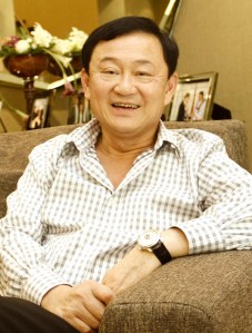 Thaskin Shinawatra, éphémère propriétaire de Manchester City, également grand amateur de montres, ici avec une Blancpain Equation Marchantes Pure de la collection Villeret