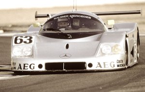 Jochen Mass a remporté les 24 Heures du Mans en 1989 à bord de la superbe Sauber C9 Mercedes-Benz numéro 63