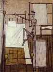 Bernard Buffet, Homme nu dans chambre (1948)