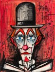 Bernard Buffet, Le Clown Rouge (1979)