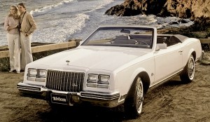 Buick Riviera Convertible V6 4.0 pub eighties