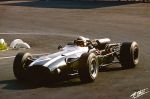 Cooper Maserati T81 avec laquelle John Surtees s'imposa en 1966 à Mexico