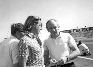 Graham Hill et John Surtees