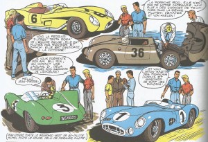 Aston Martin, Porsche, Jaguar, Ferrari dans Le Grand Defi