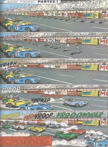 Départ "Le Mans" dans Le Grand Défi