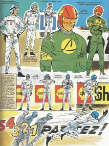 Départ type "Le Mans' dans Le Fantôme des 24 Heures