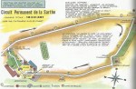 Carte du circuit du Mans