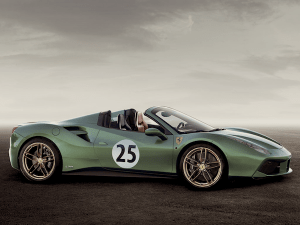 FERRARI 488 Spider Green Jewel