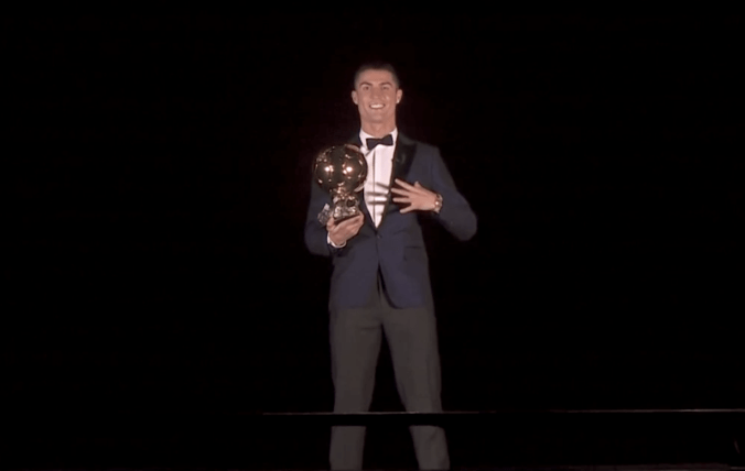 Cristiano Ronaldo Ballon d'Or 2017