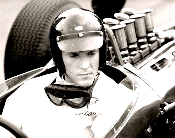 Dan Gurney en 1964, à bord de sa valeureuse Brabham BT7