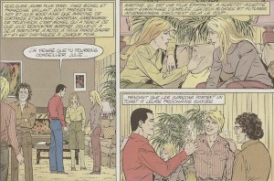 Dans les années 80, Martine de Cortanze, qui apparaît ici dans l'album 41 'Paris-Dakar', a souvent bien figuré en catégorie moto, mettant à l'honneur la présence féminine dans cette épreuve