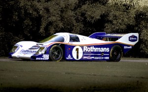 Porsche 962 C (1986) vainqueur des 24 Heures du Mans en 1986 et 1987