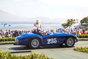 La Ferrari 500 Mondial de Porfirio Rubirosa a participé à l'édition 2015 du concours d'élégance de Pebble Beach
