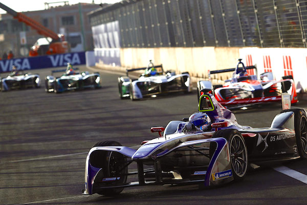 Formule E, jantes de grand diamètre